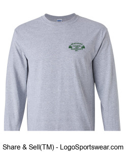 Gildan Adult Ultra Cotton Long Sleeve T-Shirt  Design Zoom